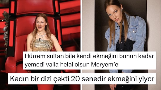 'O Ses Türkiye' Yılbaşı Özel Programında Jüri Olan Meryem Uzerli Reklam Ücretini İki Katına Çıkardı!