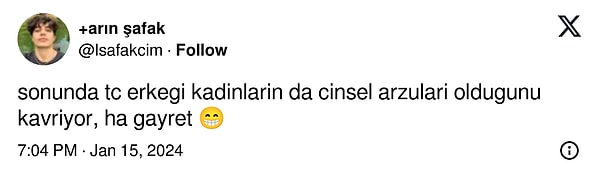 Kurgu paylaşım yaptığı düşünülen kişiye yorumlar da gecikmedi.