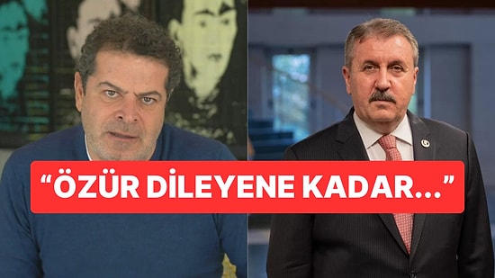 Cüneyt Özdemir Mustafa Destici'nin Paylaşımına Tepki Gösterdi: Ekranlarımızı Kapatıyoruz