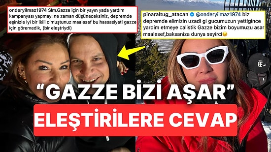 Pınar Altuğ Eşi Yağmur Atacan'la Paylaştığı Romantik Pozun Altına Gelen Gazze Sorusuna Kayıtsız Kalmadı