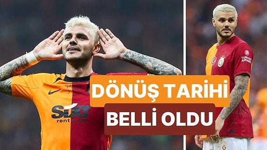 Galatasaray'dan Beklenen Haber Geldi! Okan Buruk, Mauro Icardi'nin Dönüş Tarihini Açıkladı!