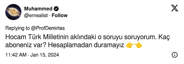 İşte Demirtaş'ın abonesini bulmak istemesine yapılan yorumlardan bazıları.