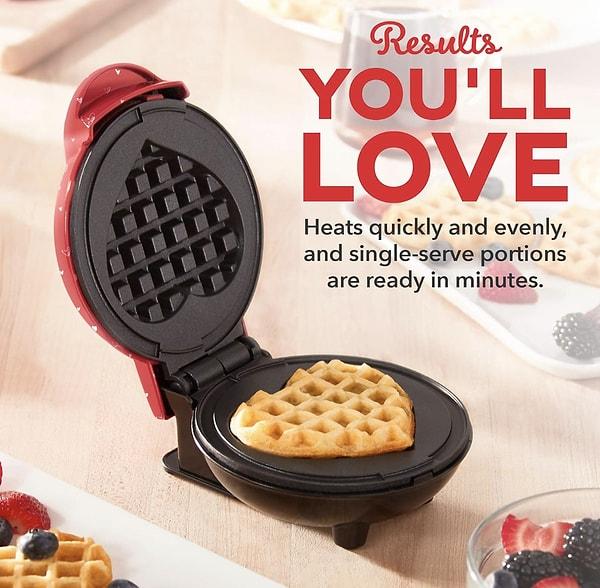 DASH Mini Waffle Yapma Makinesi