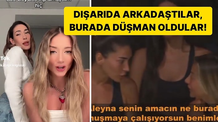 Survivor'da Aleyna'nın Berna'nın Kuyusunu Kazmasına Tepkiler Gecikmedi