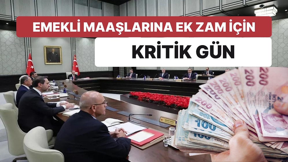 Emekli Maaşlarına Zam İçin Kritik Gün: Ek Zam İçin Mehmet Şimşek Ne Dedi?
