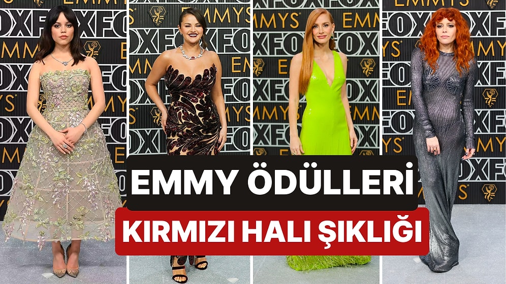 75. Emmy Ödülleri'nde Ünlülerin Baş Döndüren Kırmızı Halı Şıklığı