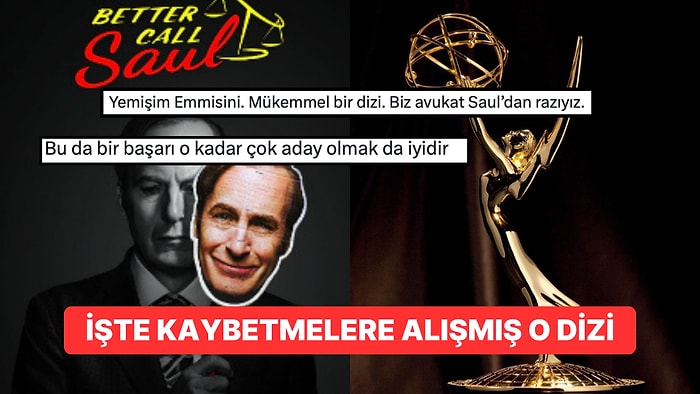 53 Kez Emmy Ödüllerine Aday Olup da Hiçbir Defa Ödülüne Kavuşamamış "Better Call Saul" Dizisinin Hazin Kaderi