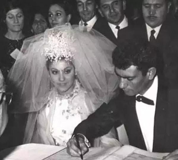 6. Nebahat Çehre, Türk sinemasının ünlü ismi Yılmaz Güney ile 1967'de evlenirken 23 yaşındaydı.
