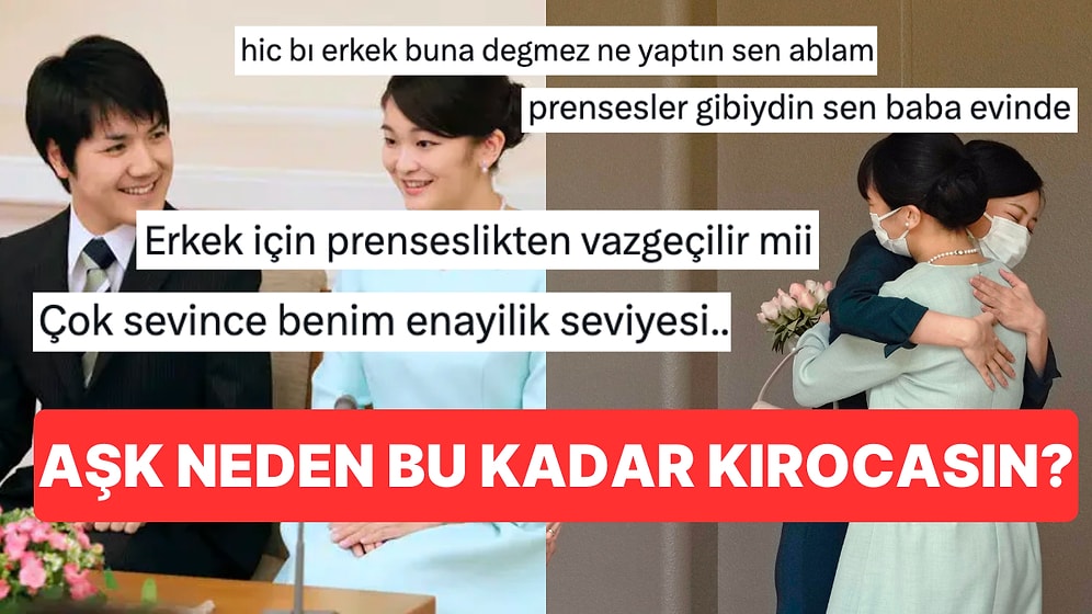 Aşk İçin Ölmeli Aşk O Zaman Aşk Diyerek Halktan Biriyle Evlenen ve Kraliyet Statüsünü Kaybeden Japon Prenses