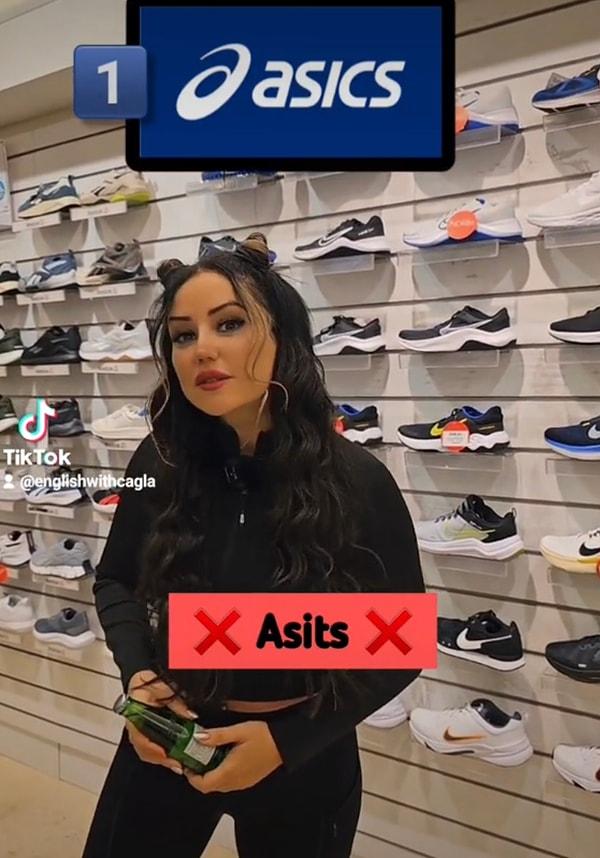 Bir diğer videosunda ise sıkça kullandığımız ayakkabı markalarından bahsediyor.