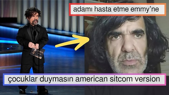 Emmy Ödül Törenini Sunan Peter Dinklage, Çaycı Hüseyin Yorumlarından Yakasını Kurtaramadı