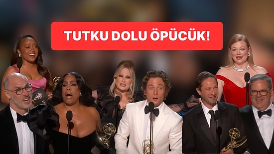 75. Emmy Ödül Töreninde "The Bear" Ekibindeki Öpüşme Anı Herkesi Afallattı