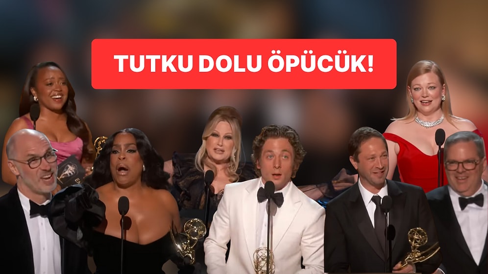 75. Emmy Ödül Töreninde "The Bear" Ekibindeki Öpüşme Anı Herkesi Afallattı