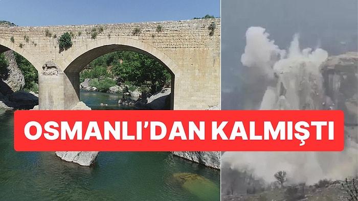 Viyadük Yapımında Dinamit Kullanıldı! Diyarbakır'daki Tarihi Taşköprü  Zarar Gördü