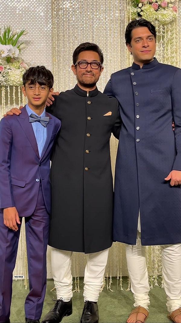 Beyler bayanlar, karşınızda Aamir Khan'ın oğulları, özellikle de büyük oğlu Junaid Khan!