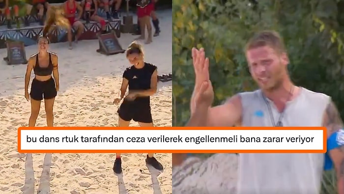 Survivor'da Kırmızı Takım Kızlarının Yaptığı Dans Gösterisi Herkesin Gözünü Kanattı!