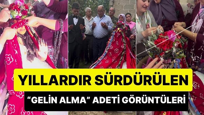 Aydın'da Yıllardır Yaşatılan 'Gelin Alma Adeti' Görüntüleri: 'Gelin Ata Bindi Ya Nasip Dedi'
