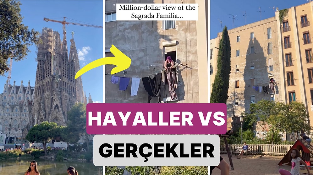 Her Yıl Milyonlarca Turistin Ziyaret Ettiği Sagrada Familia'nın Manzarası Hayal Kırıklığına Uğrattı