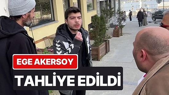 'Tevhid' Bayrağı Açan Kişiye Yumruk Atmıştı: Ege Akersoy Tahliye Edildi