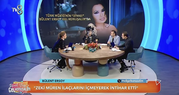 "Bizim Safiye de dedi ki, 'Bu kıskançlığından mı öldü?' dedi. 'Evet' dedim. Çünkü haplarını almadı. Allah rahmet eylesin. Zeki Beyciğim çok kıskançtı ve haplarını almadı. 'İntihar etti' dedim. Onun için öldü zaten, kestirmeden. İntihar etti o, kimse aksini söyleyemez. Her gün 38 tane hap..."