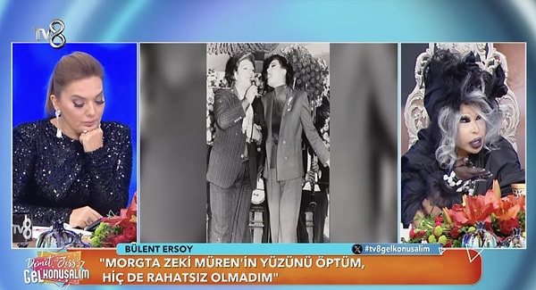 "Zeki Bey'i yattığı yerde huzursuz etmek, saygısızlık yapmak gibi herhangi bir niyetim zaten olamaz!" diyen Diva "Safiye saflığından 'öyle mi?' diye sordu. 'Kıskançlığından öldü' dedim" diye devam etti.