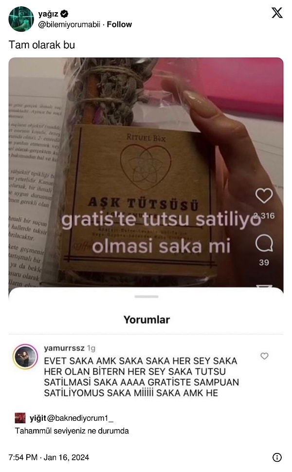 "Şaka mı bu?" akımının bitmesi olumlu bir gelişme.