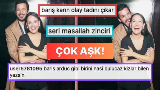 Barış Arduç ve Gupse Özay'ın 'Lohusa' Galasından Fotoğrafını Görenler '41 Kere Maşallah' Demeden Geçmedi