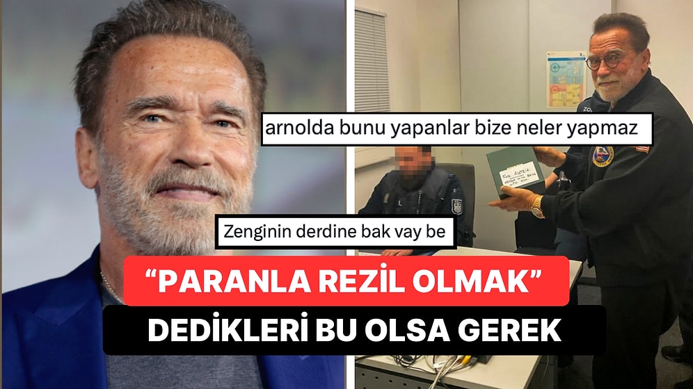 Terminatör Filminin Yıldızı Arnold Schwarzenegger Saati Yüzünden Gümrük Polisi Tarafından Göz Altına Alındı