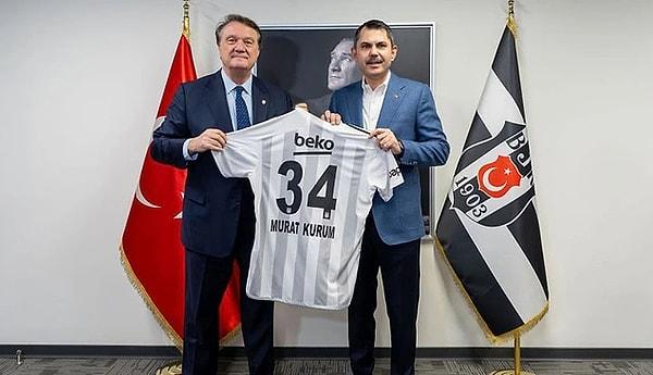 AK Parti'nin İstanbul Büyükşehir Belediye Başkan Adayı Murat Kurum, Beşiktaş Jimnastik Kulübü'ne yaptığı ziyarette söyledikleriyle sosyal medyanın diline düştü.