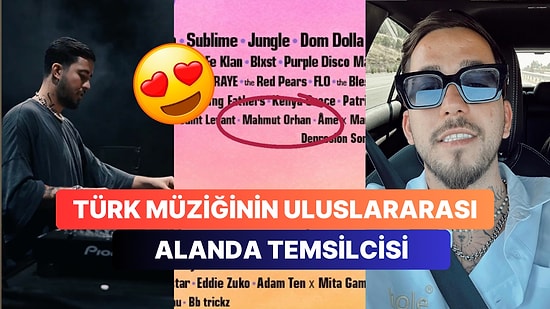 Başarılı Türk DJ Mahmut Orhan Dünyaca Ünlü Coachella Festivalinde Sahne Alacak İlk Türk Olmayı Başardı!