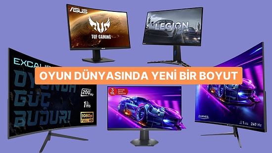 Oyuncu Ekipmanları Arasında En Çok Tercih Edilen Monitörler