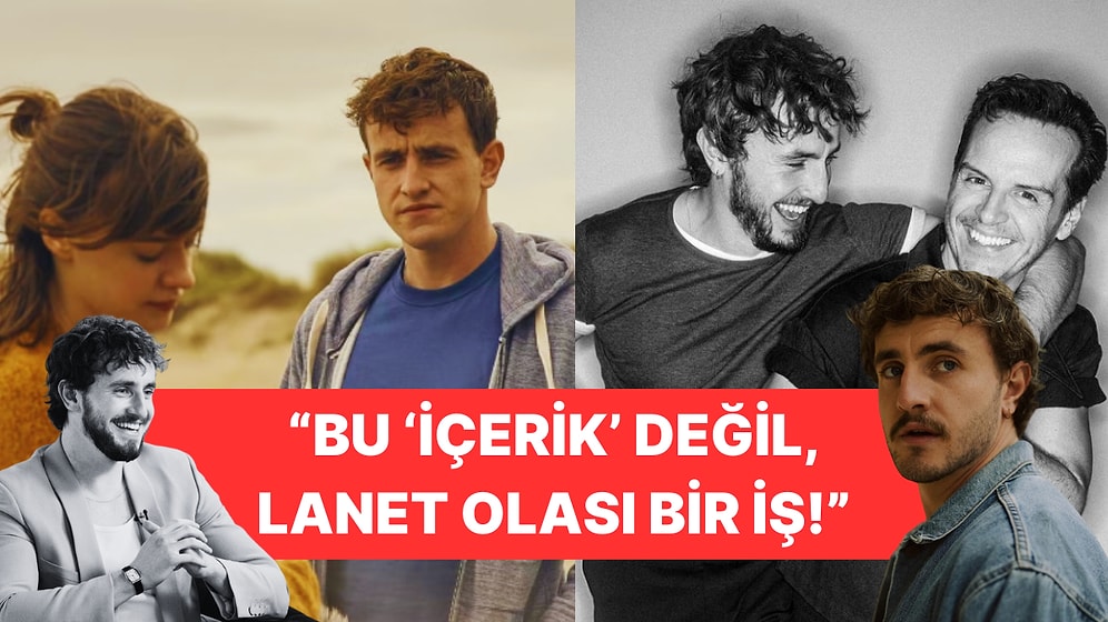 Yeni 'Gladyatör 2'nin Başrolü Paul Mescal, Sinemaya 'İçerik' Diyenlere Serzenişte Bulundu