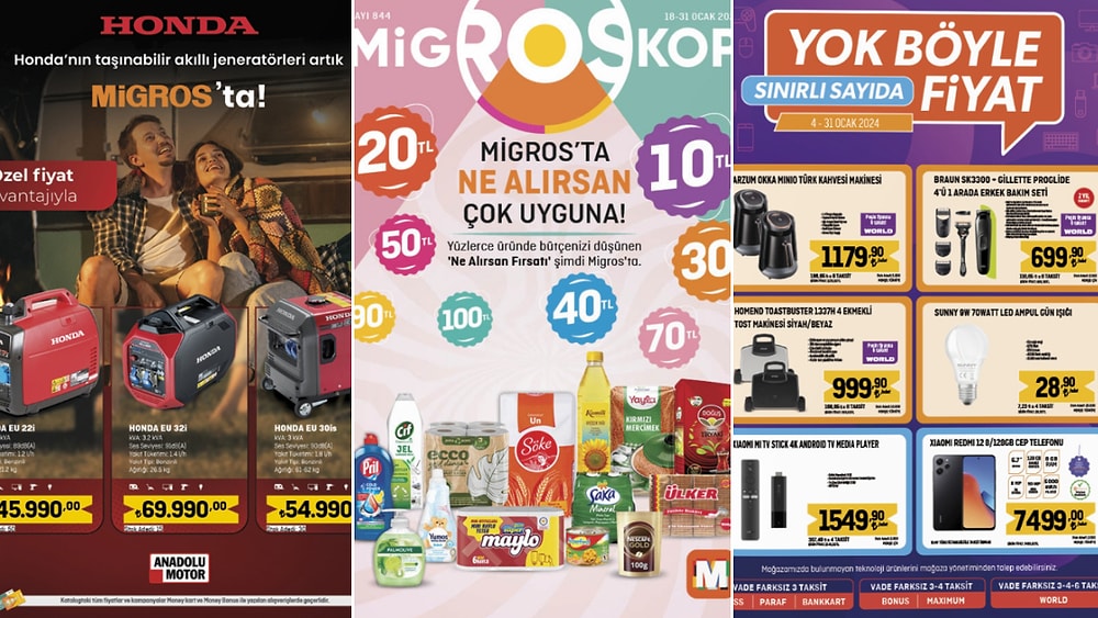 18 Ocak - 31 Ocak 2024 Migroskop Kataloğu