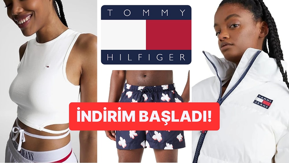 Tommy Hilfiger'da Sezon Sonu Ürünleri Arasında Şıklığınızı Tamamlayacak İndirimli Parçalar