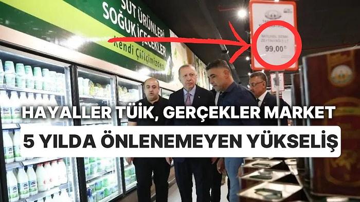 Cumhurbaşkanı Erdoğan ile Aynı Kareye Giren Tarım Kredi'nin Zeytinyağı Fiyatının Önlenemeyen Yükselişi!