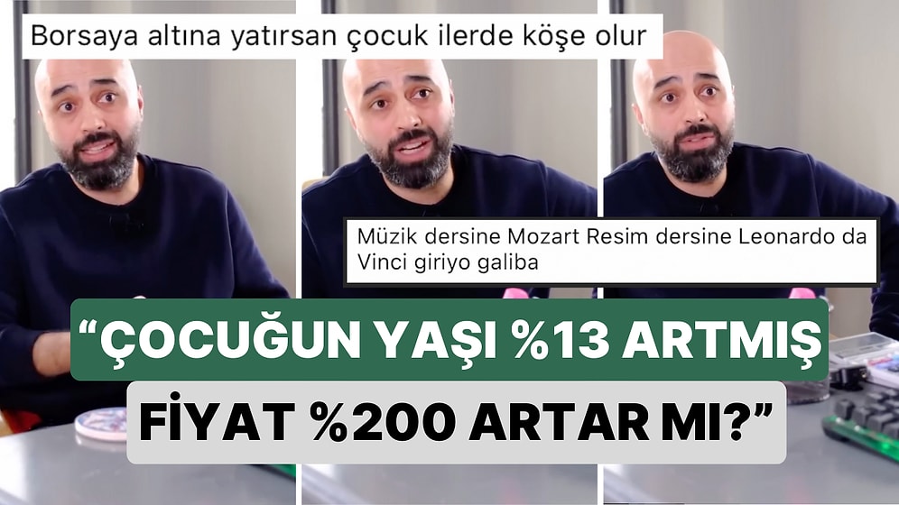 Özel Okul Ücretlerini Tiye Alan Komedyen Tahsin Hasoğlu Tüm Velilerin Hislerine Tercüman Oldu