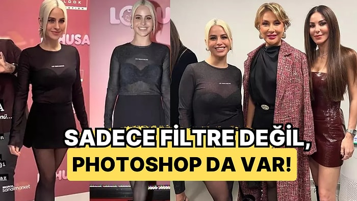 Büşra Pekin'in Yaptığı Photoshop Şahin Gözlü Takipçilerinin Gözünden Kaçmadı