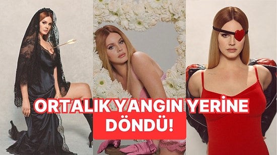 Lana Del Rey, Kim Kardashian'ın İç Çamaşırı Markası İçin Kamera Karşısına Geçince Akan Sular Durdu