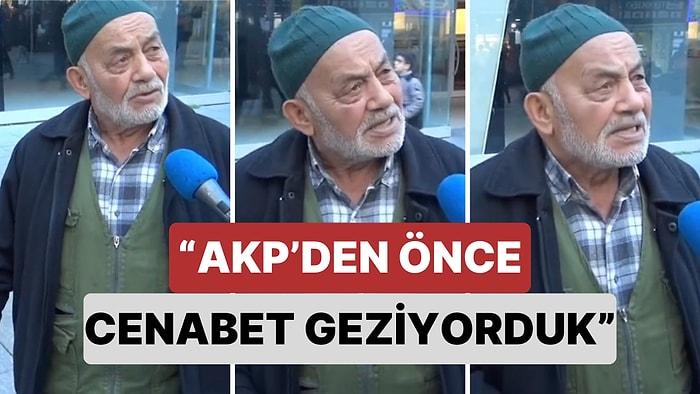 Sokak Röportajında İstanbul Adayı Sorulan Vatandaşın Verdiği İlginç Cevap: "AKP'den Önce Cenabet Geziyorduk"