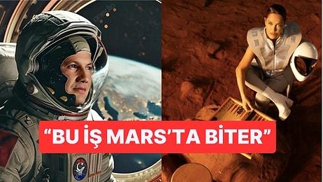 Hülya Avşar Mars'tan İlk Türk Astronot Alper Gezeravcı'ya Seslendi: "Ben Geldim, Seni Bekliyorum"