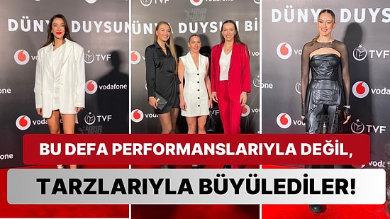 Zehra, Hande, Cansu... Özel Bir Etkinlikte Buluşan Filenin Sultanları Bu Kez de Güzellikleriyle Büyüledi!