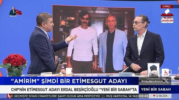 Erdal Beşikçioğlu o yayında ise neden Etimesgut'tan aday olduğunu ilk kez açıkladı.