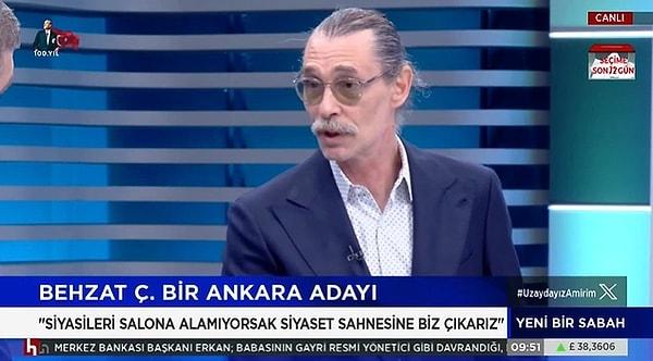 7. CHP'den Ankara'nın Etimesgut ilçesi belediye başkan adayı olan ünlü oyuncu Erdal Beşikçioğlu, Halk Tv'de İsmail Küçükkaya'ya konuk oldu. Ve adaylık serüveninin nasıl başladığını anlattı.