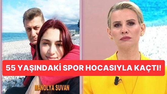 İlişkileri 14 Yaşında Başlamış: 37 Yaş Büyük Spor Hocasıyla Kaçan Genç Kız Esra Erol'a Damga Vurdu