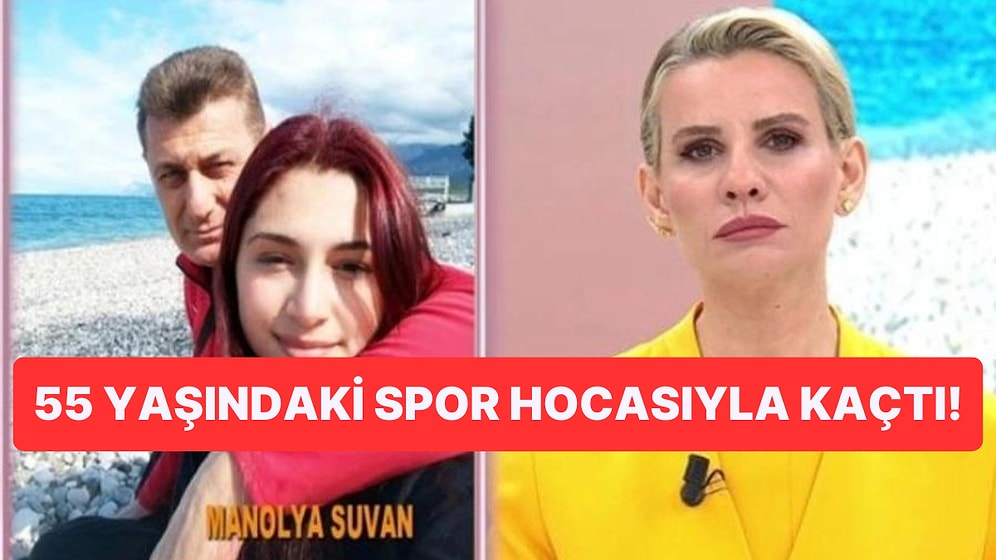 İlişkileri 14 Yaşında Başlamış: 37 Yaş Büyük Spor Hocasıyla Kaçan Genç Kız Esra Erol'a Damga Vurdu