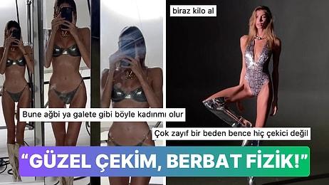 Miss Turkey Güzeli Şevval Şahin'in Fiziği Çekimden Paylaştığı Videoyla Yine ve Yeniden Dillere Fena Düştü