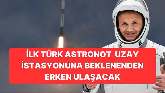 İlk Türk Astronot Alper Gezeravcı Uzayda! Kapsül Beklenenden Erken Kenetlenecek