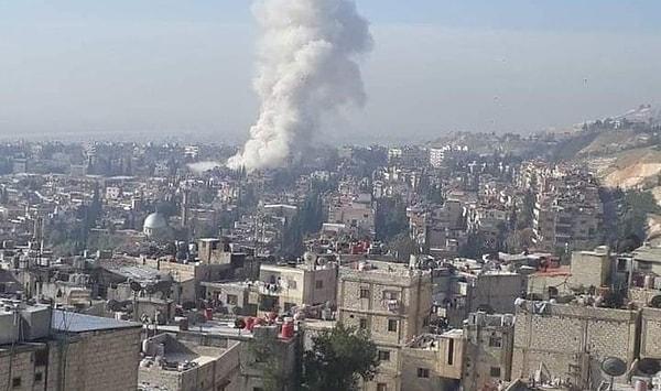 Suriye devlet medyası SANA, İsrail'in, Şam'ın Mazze mahallesindeki bir binayı hedef aldığını ve daha fazla ayrıntı vermediğini bildirdi.