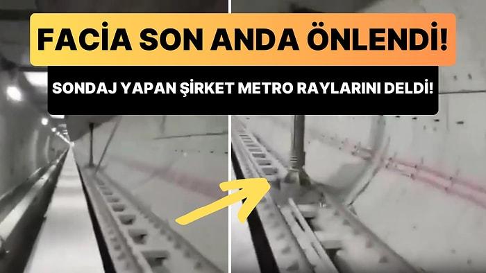 İsmail Saymaz Yazdı: İstanbul Havalimanı Metro Güzergahında Sondaj Çalışması Yapan Şirket Rayları Deldi!