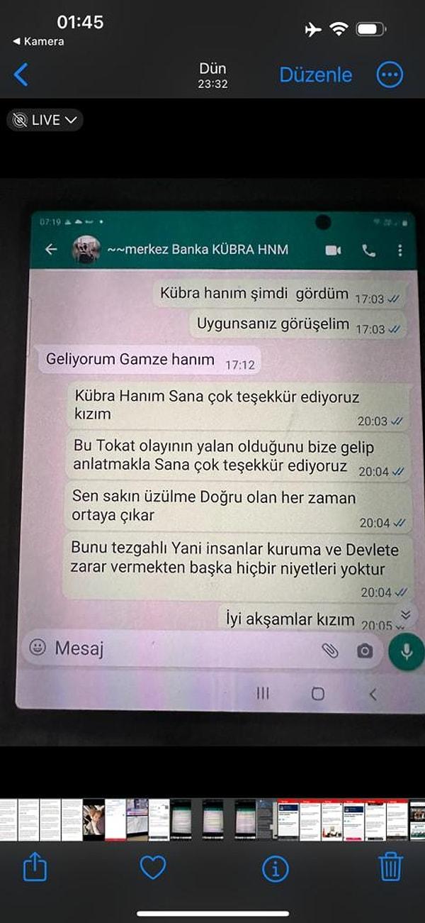 Yılların gazetecisi Uğur Dündar, söylemlerine yönelik anne Erkan'ın telefonundan alınan ekran görüntülerini paylaştı.